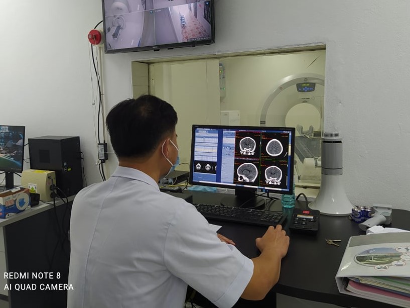 Triển khai hệ thống chụp cắt lớp vi tính CT Scanner tại Bệnh viện Đa khoa Minh Hóa